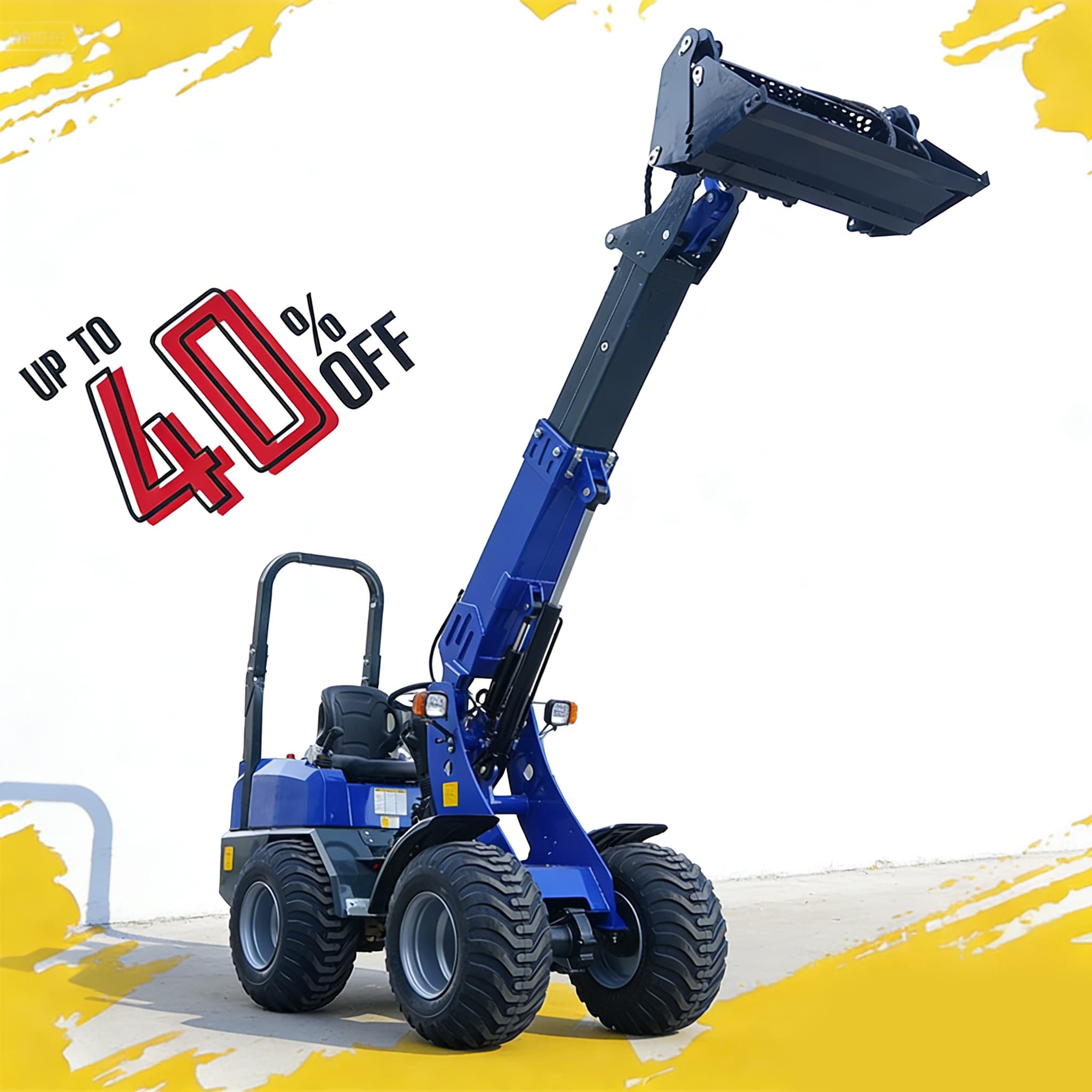 Agriculture Farming Work - High Performance 4x4 Mini Wheel Loader