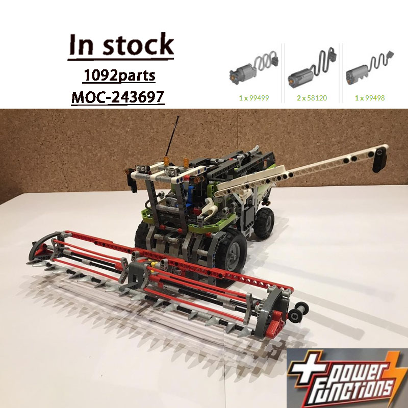 Urban Farming Agriculture - MOC-243697 Urban Farm Agricultural Combine Harvester