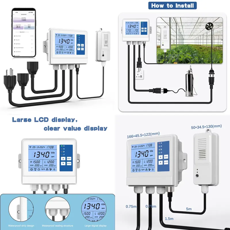 Farm Agriculture - Smart Climate Controller Wifi Environmental Controller