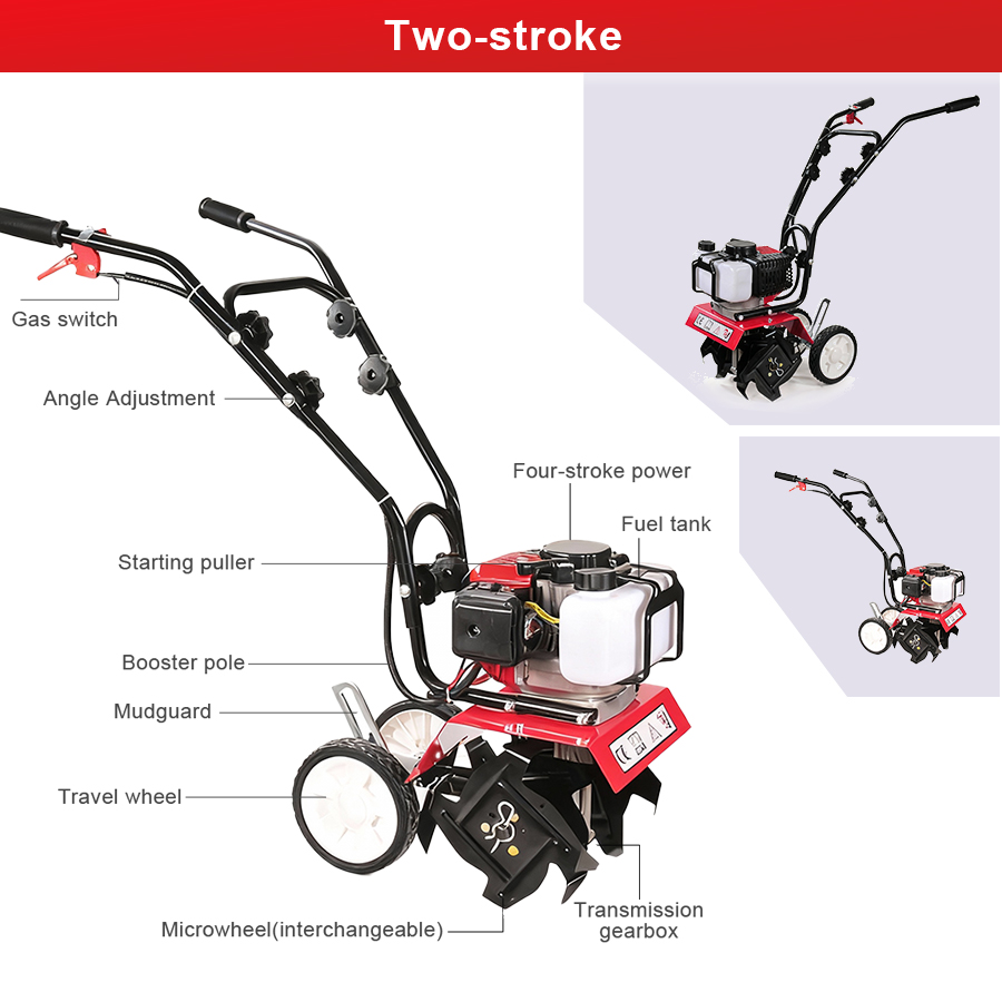 Tungfull Petrol Micro Cultivat - Farming Agriculture Equipment ulasan dan harga