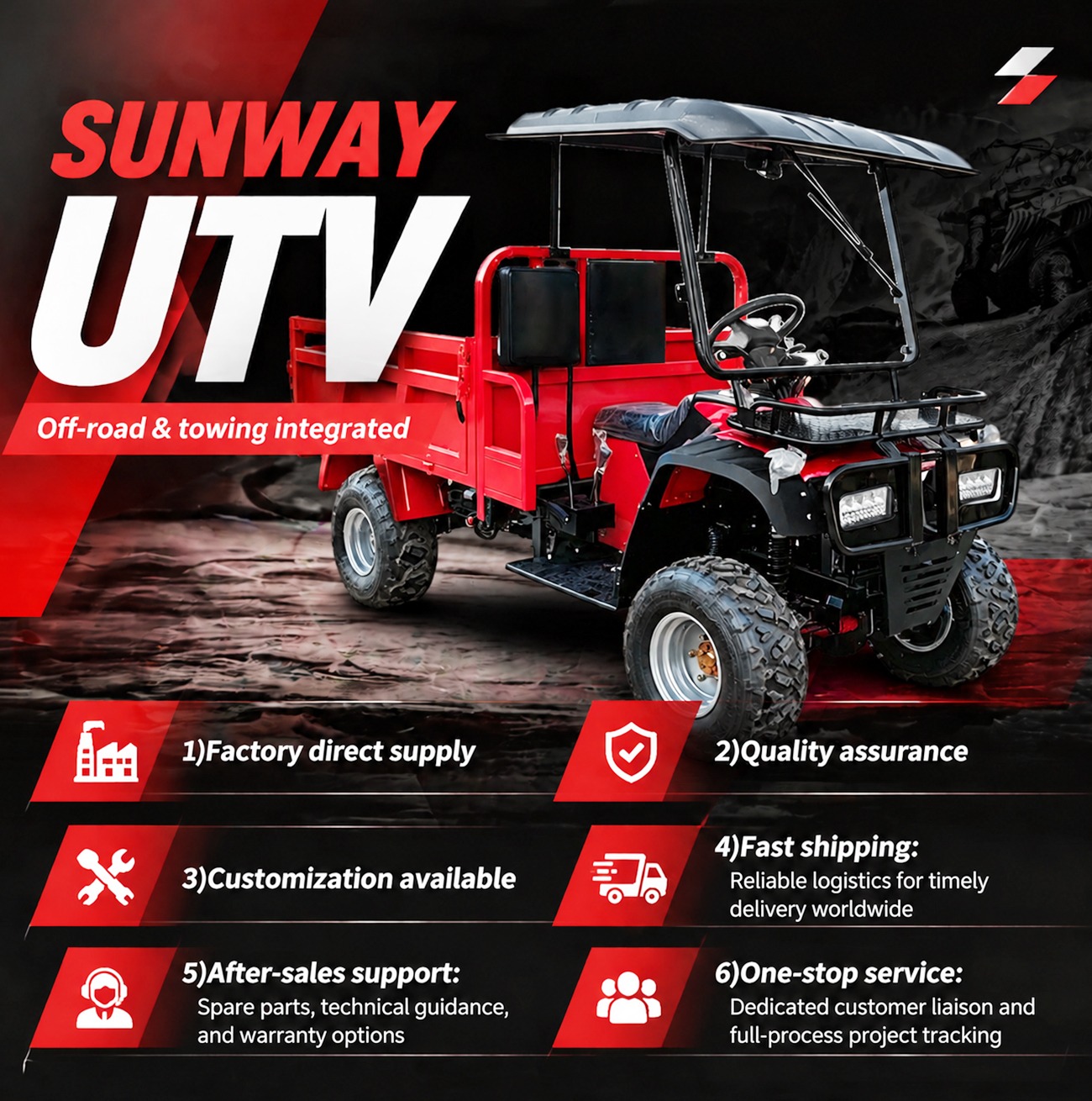 Power ATV - 2026 400CC Easy Co - Farm Agriculture ulasan dan harga
