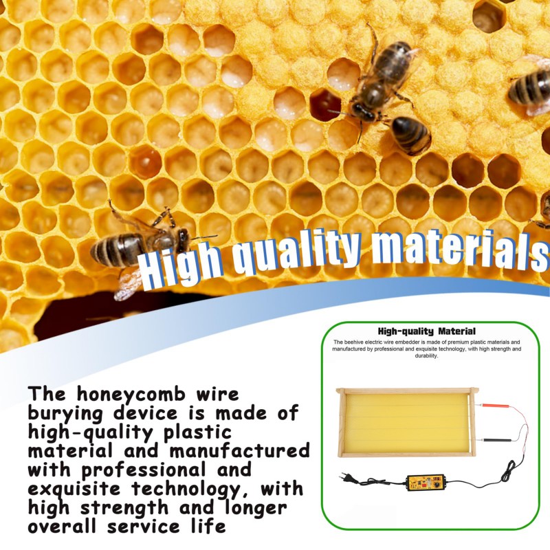 ABFI EU Plug Beekeeping Suppli - Beehive Frame Wax ulasan dan harga