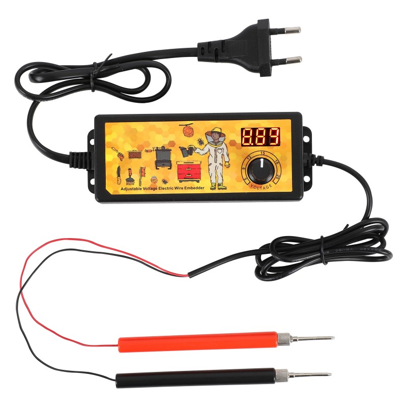 Beekeeping Tool EU Plug Electr - Beehive Frame Wax ulasan dan harga