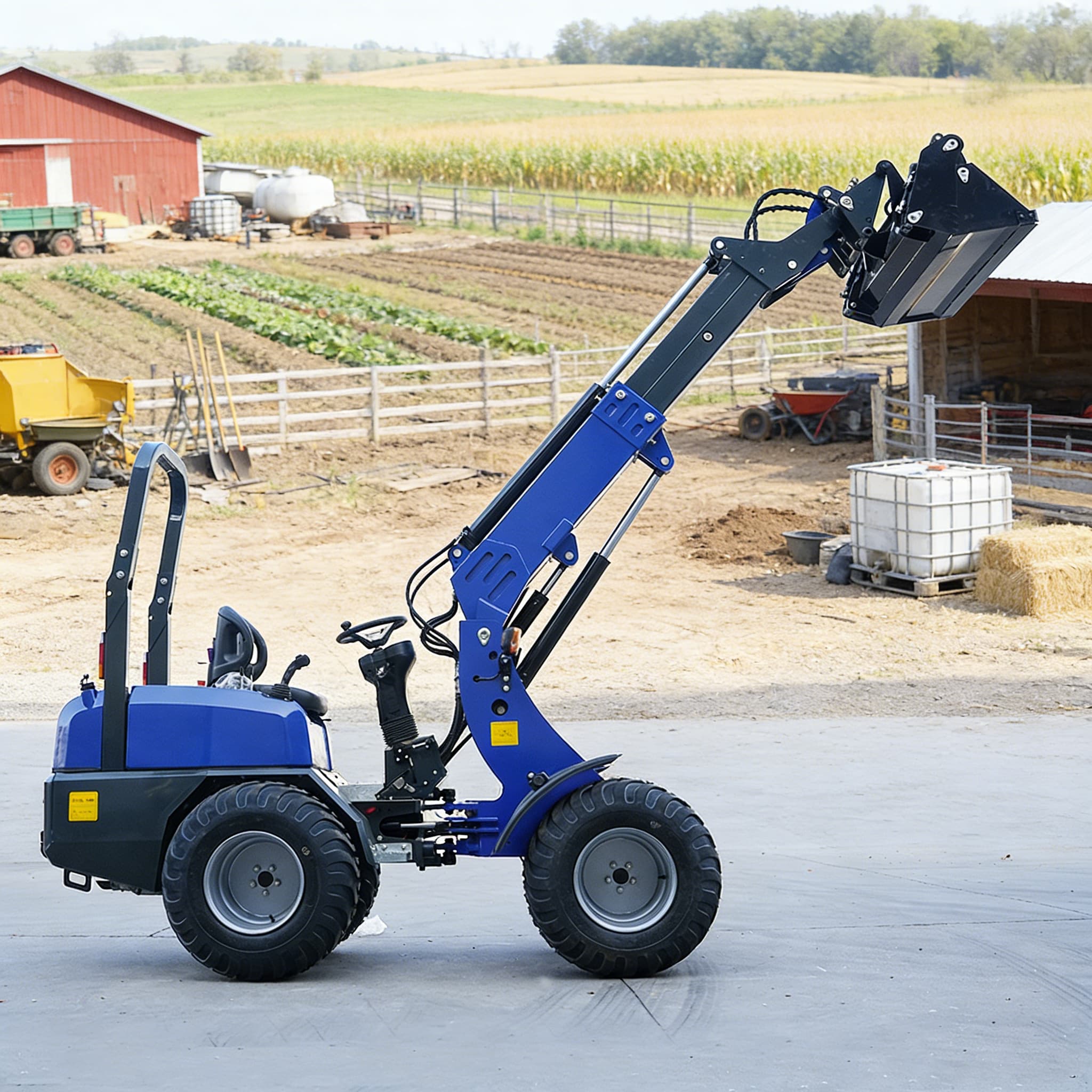 High Performance 4x4 Mini Whee - Agriculture Farming Work ulasan dan harga