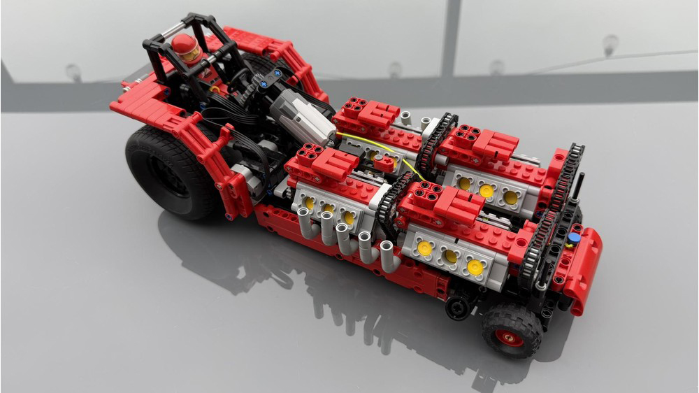 MOC Tractor puller, Urban Farm - Urban Farming Agriculture ulasan dan harga