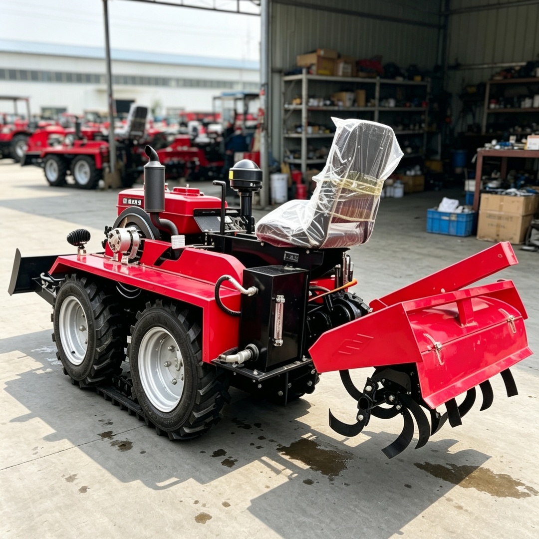 Customized 4‑Wheel 4WD Rotary  - Farming Agriculture Equipment ulasan dan harga