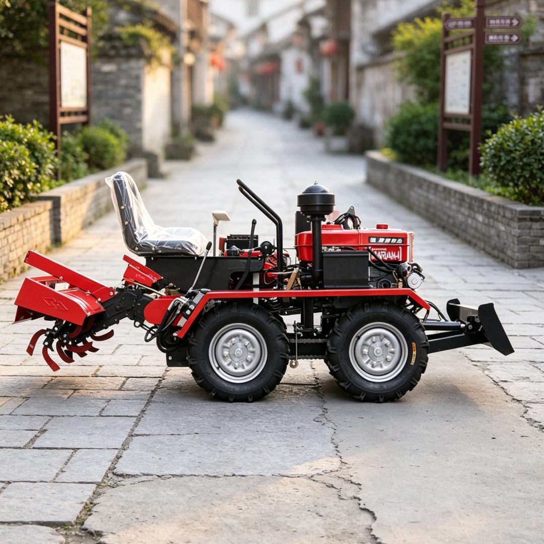 Customized 4‑Wheel 4WD Rotary  - Farming Agriculture Equipment ulasan dan harga