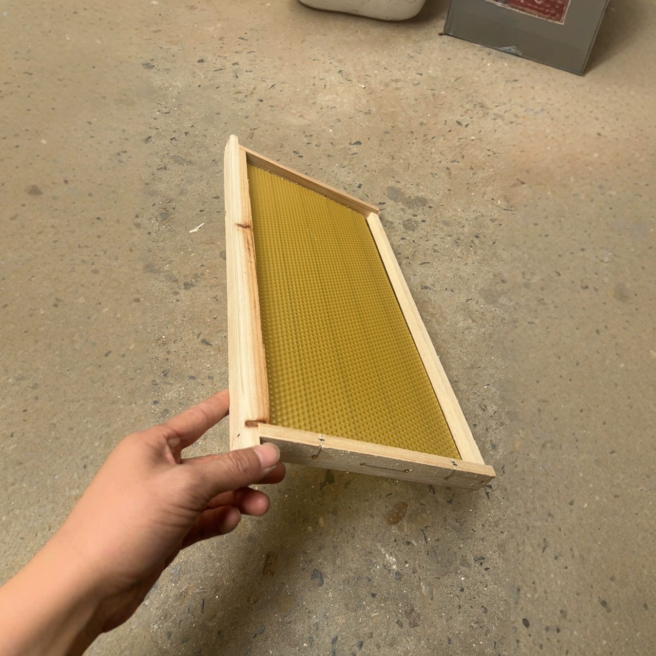 8 Frame Beehive Full Kit Wax C - Beehive Frame Wax ulasan dan harga