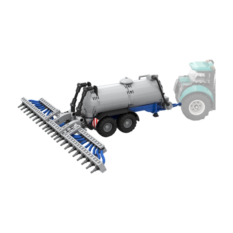 City Tractor MOC Building Bloc - Farming Agriculture Model ulasan dan harga
