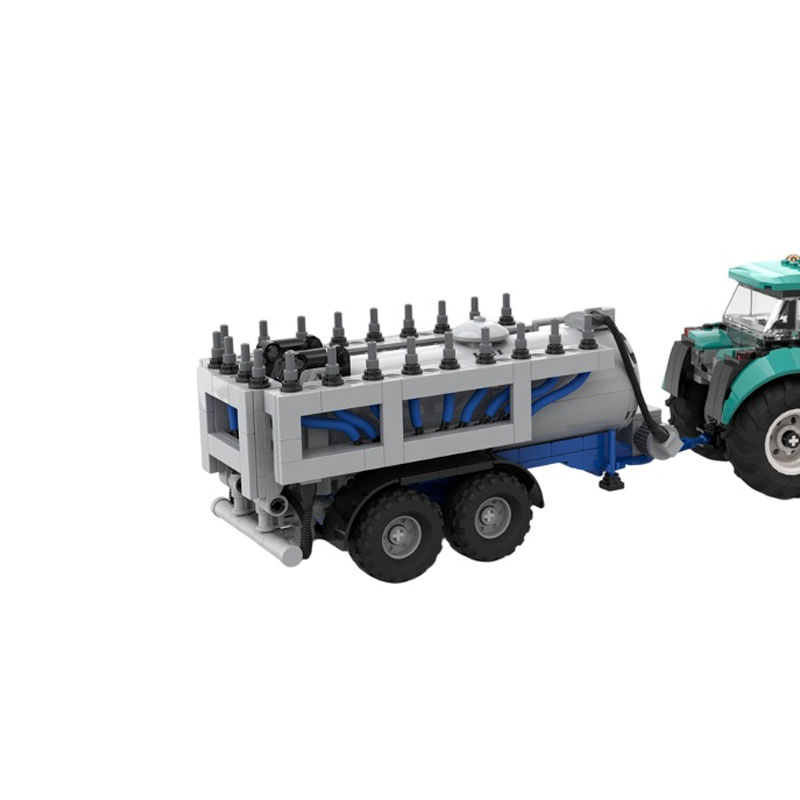 City Tractor MOC Building Bloc - Farming Agriculture Model ulasan dan harga