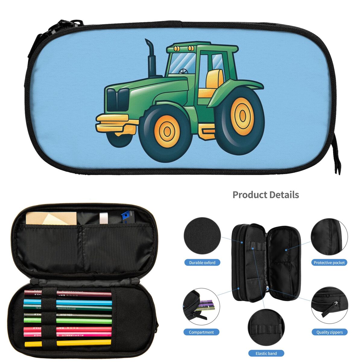 Cartoon Agricultural Tractor O - Agriculture Farming School ulasan dan harga