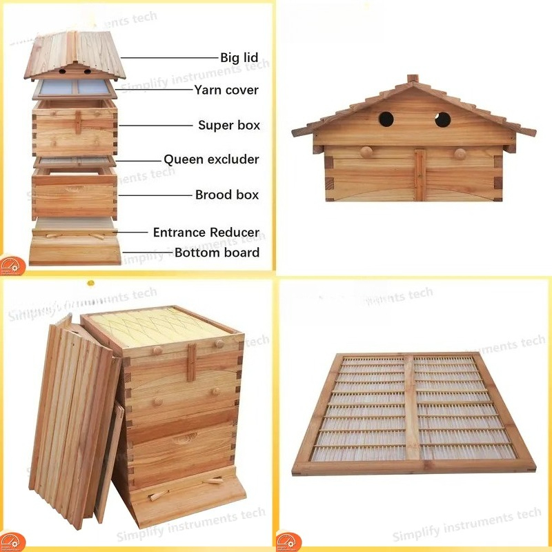 Automatic Self-Flowing Beehive - Beehive Frame Wax ulasan dan harga