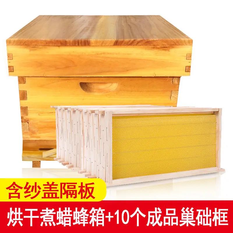 Honey Beehive Boiled Wax Stand - Beehive Frame Wax ulasan dan harga